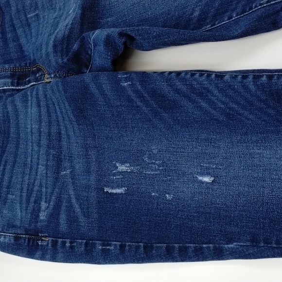 Universal Thread Skinny Midrise Bootcut Denim Jeans Size 10/30R Distressed - Picture 10 of 13